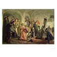 The Oprichnina at the Court of Ivan Iv Art Giclee Poster Print by Nikolai Vasilievich Nevrev, 24x18