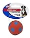 SPOT Latex Soccer Ball Dog Toy – 2in, Assorted Colors, Durable 100% Latex with Loud Squeaker, Fun Indoor & Outdoor Toy for Small Dogs & Puppies to Chase, Fetch, Chew & Play