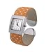 Geneva Platinum Women's Polka-dot Bangle Watch