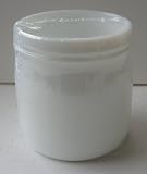 Milky White Jar - 4 1/4 inches tall x 3 3/4 inches in diameter - Great for Nuts and Candy - Not for canning