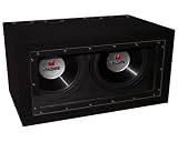 Visonik VBP212B 1200 Watt Car Audio Dual 12