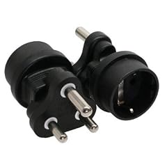 InLine Power Adapter - Netzteil - South Africa plug type M to type F socket, 16701R