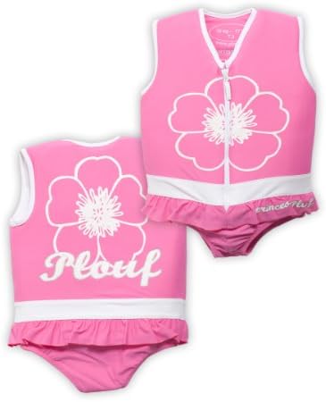 Plouf Floating Princess Girl Swimsuit, Size 4T