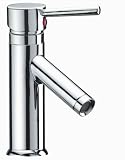 Modern Single Lever Short Chrome Bathroom Faucet