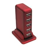 USB7ポートハブ　レッドの画像