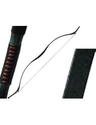 Sports: Buffalo Archery Hunting Recurve Bow Handmade Traditional Hunting Longbow Recurve Horsebow Archery 30LBS-65LBS For Different Strength Archers (30lbs) - Buffalo