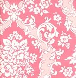 By the Yard TANYA WHELAN Fabric ROSE DAMASK Rose TW06