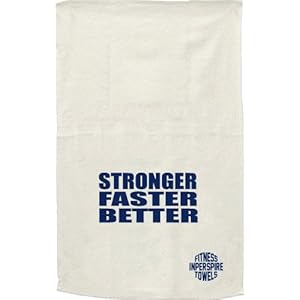 Exercise Towel - Faster Stronger Better