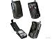 PREMIUM EXECUTIVE LEATHER CASE POUCH With COVER and SWIVEL BELT CLIP for PALM TREO 600, 650, 700, 700P, 700W, 700WX - RETAIL PACKAGING