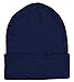 Hipster Acrylic Knit Watch Hat Navy