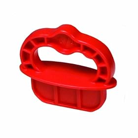 Kreg DECKSPACER-RED Deck Jig  Spacer Rings 1/4-Inch, Red, 12 Pack