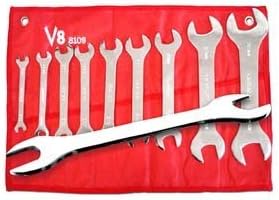 V8 Tools (V8 8109) 9 Piece Super Thin Wrench Set by V8 Tools