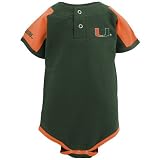 Miami Hurricanes Infant Green Lead Off Creeper
