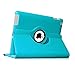 Fintie Rotating Case for iPad 4 3 2 (Old Model) - 360 Degree Rotating Smart Stand Protective Cover with Auto Wake/Sleep for iPad 4th Gen with Retina Display, iPad 3 & iPad 2, Vintage Winter Ice