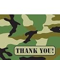 Camouflage Thank You Notes 8ct