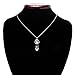 JEWELRIESHOP Simple Hexagonal Pile Design Synthetic Crystal Pendant for Necklace Bead Chain, Power Healing Chakra