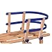 R.P.L. Trading Schlitten-Zubeh�r Plastiklehne, beige-blau, RPL10000
