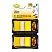 Post-it Flags Value Pack, Yellow, 1-Inch Wide, 50/Dispenser, 12-Dispensers/Pack