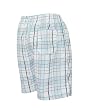 Boys Swim Trunks with pockets. Plaid Sizes M-SM