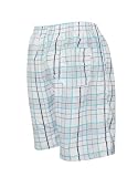 Boys Swim Trunks with pockets. Plaid Sizes M-SM