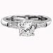 1.70 CT G VS2 CUSHION DIAMOND ENGAGMENT RING