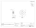 ASME B18.6.3 Plain Brass Machine Screw Hex Nut, #1-72 Thread Size, 3/64