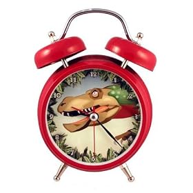 Tyrannosaurus Rex Dinosaur Talking Alarm Clock by Streamline
