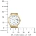 41gq2XaIyyL. SL75  Timex Womens Easy Reader XtraExpansion GoldTone Stainless Steel