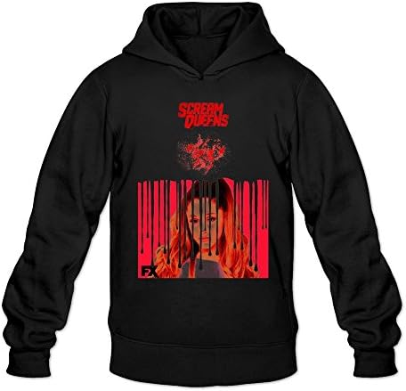 BOAO Men's Scream Queens Hooded Black XL