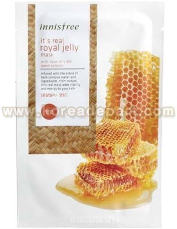 Innisfree It's Real Royal Jelly Mask (5sheets) [Korean Import]