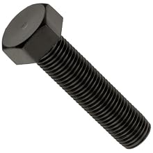 Nylon 6/6 Hex Bolt, Metric, Hex Head, Metric Threads, M8-1.25 Thread Size, 80mm Length, Fully Threaded, Made In US, Pack Of 100