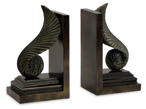 CK Van Eyck Bookends Set of 2 - IMAX - 1484-2
