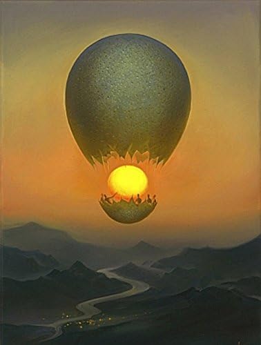 Kush Vladimir, titulo:Globo , LITHOGRAPHY TECNIQUE 38X28 cmts . PAPER BFK France (WATERMARK) edition 100