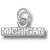 University of Michigan Michigan Pendant (Silver)