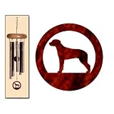 Rhodesian Ridgeback Wind Chimes X-SMALL Copper Vein
