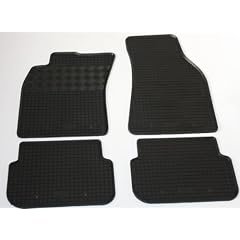 Gummifu�matten Gummimatten f�r Audi A6 C6 4F 2004-2006 Limousine 4tlg