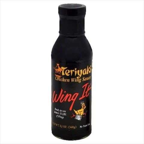 Wing It Chicken Wing Sauce Teriyaki 12 Oz Pack Of 6