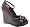 Black Fabric/patent