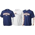 Denver Broncos Navy/White Gameday 3 in 1 Tee Combo