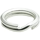 20 pcs .925 Sterling Silver Round Split Jump Rings Wire 5mm Connector for Charm