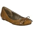 Women's Merona® Medina Suede Ballet Flats - Brown