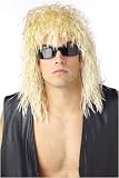WHITE Rockin Dude or Surfin Dude Costume Wig (Shown in Blonde, Avail. In White)