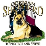 Protect-German Shepherd Womens Scoop Neck T-Shirt