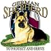 Protect-German Shepherd Adult T-Shirt