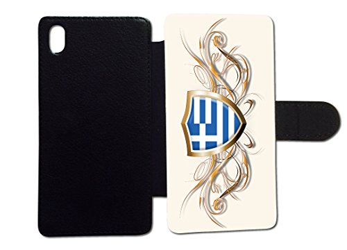Sony Xperia Griechenland Athen 6 Flipcase Tasche Hülle Case Cover Schutz Handy Xperia Z3