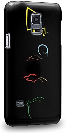 Case88 Premium Designs Pokemon Squirtle Pikachu Charmander Bulbasaur Protective Snap-on Hard Back Case Cover for Samsung Galaxy S5 mini SM-G800