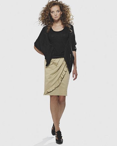 Newport News Sateen pencil skirt