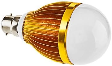 LED Bulbs - Dimmable B22 12W 600-630LM 3000-3500K Warm White Light Golden Shell LED Ball Bulb (220V)