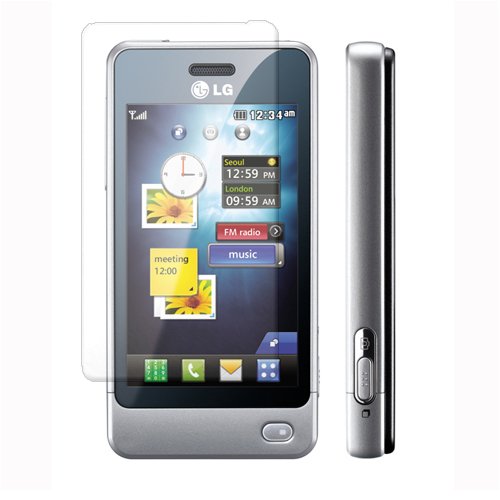 Brand New ClearICE Anti Scratch LCD Screen Cover Film Protectors for the LG GD510 POP Mobile Phone. With Free MicroFibre Cleaning Cloth for Easy Application. Part of the XYLO ACCESSORIES RANGE.