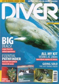 Diver Magazine, August 2008, Volume 53 Number